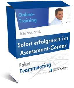 Assessment-Center Teammeeting